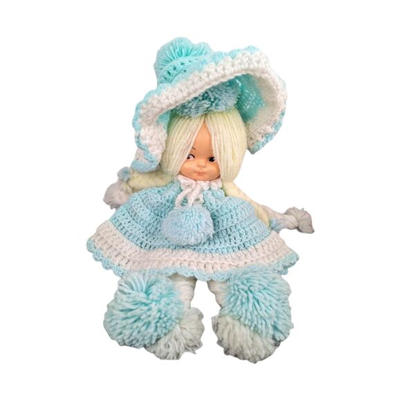 Vintage Hand Crocheted Dolls: Nursery Decor, Collectible Art - Picture 3 of 6